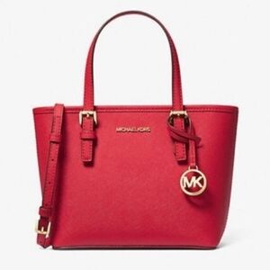 Michael Michael Kors Jet Set Travel XS Tote In Light Berry. NWT